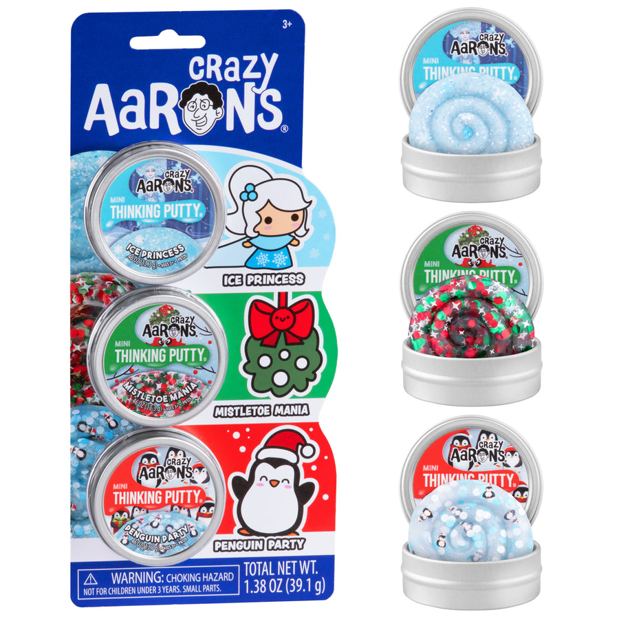 Christmas 2" Fidget Three Pack X2